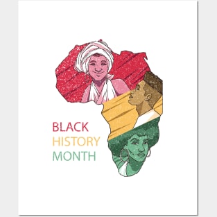 BLACK HISTORY MONTH AMERICAN ROOTS Posters and Art